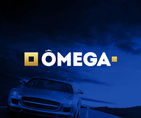 Capa Ômega baterias no Portfólio de Trabalhos Publicitários da Agência de Marketing Galaxxia
